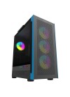 boîtier PC ventilé RGB système refroidissement performant