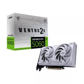 Carte Graphique MSI GeForce RTX 5060 8G VENTUS 2X OC WHITE