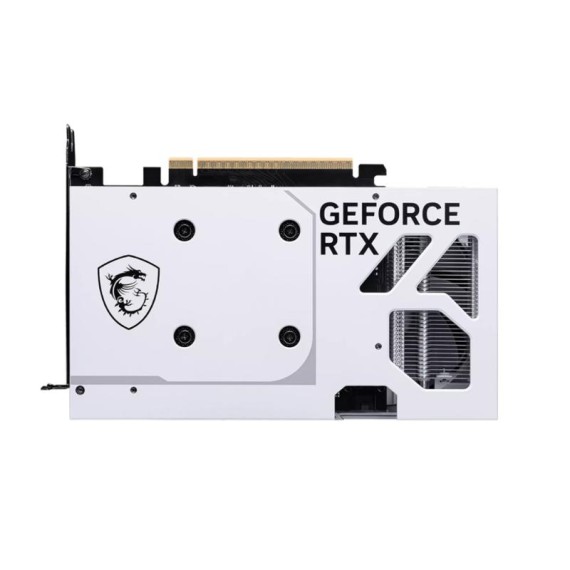 carte graphique MSI RTX 5060 blanche double ventilateur refroidissement performant