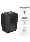shredder Fellowes LX-50 destruction rapide documents A4