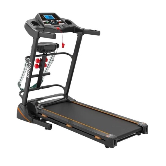 Tapis roulant fitness Hit-UP 815D design compact noir