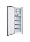 congélateur vertical HISENSE FF3N274N5C1 porte ouverte organisation aliments