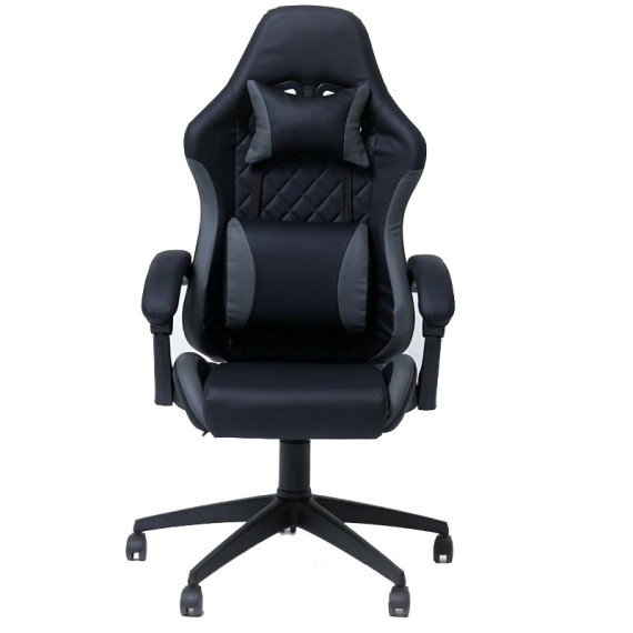 Chaise Gaming Eco Noir angle inclinable 90 à 135 degrés