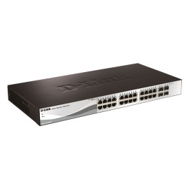 Switch D-Link 28 ports dont 24 ports 10/100/1000 Mbps POE + 4 ports SFP