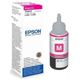 Bouteille D'encre Original EPSON T6643 POUR L220/1355-70ml - Magenta