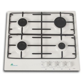 Plaque de Cuisson MONTBLANC 4 Feux 60 cm - Blanc (PWS60/4)