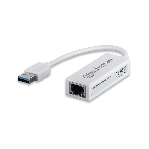 Adaptateur Manhattan USB 2.0 Fast Ethernet