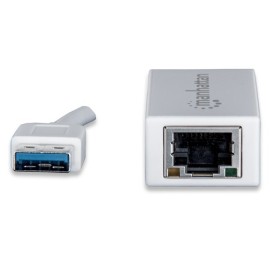 Adaptateur Manhattan USB 2.0 Fast Ethernet (506731)