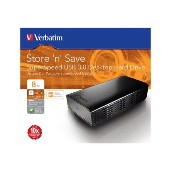 Disque Dur Externe Verbatim Store 'n' Save 2.5" USB 3.0 / 4 To