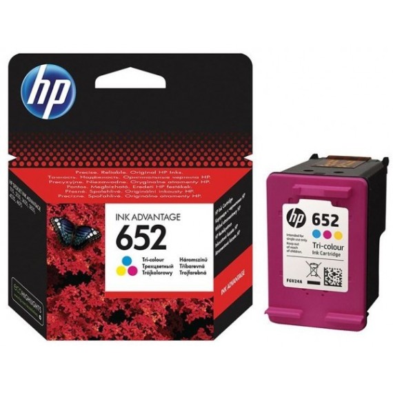 Cartouche HP 652 Couleur Originale