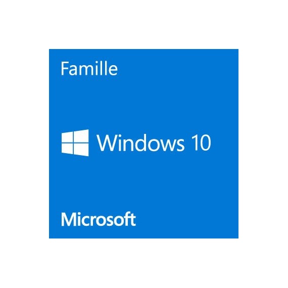 Microsoft Windows 10 Famille 64 bits OEM Français