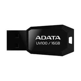 Clé Usb Adata UV100 16 Go - Noir