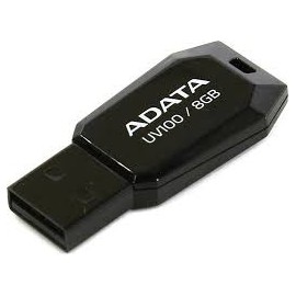 Clé USB Adata UV100 - 8 Go - Noir