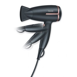 Sèche cheveux de voyage 2 niveaux de temp/1600W/ Noir (HC25)