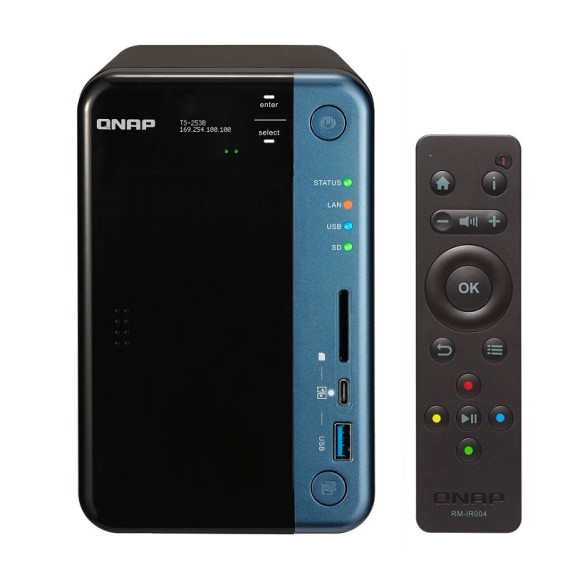 SERVEUR NAS 2 BAIES QNAP TS-253B-4G / 6TO