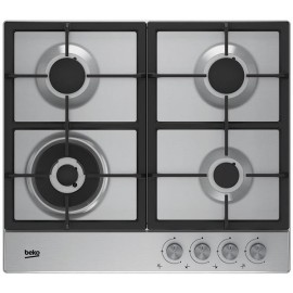 Plaque de Cuisson encastrable BEKO 4 Feux 60 cm Inox (HIAW64225SX)