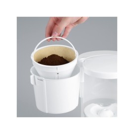 Cafetière Electrique SEVERIN 800 Watt - 15 Tasses - Blanc (KA4478)