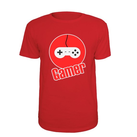 T-Shirt Gamer Rouge