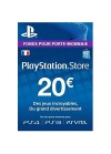 Carte PlayStation Store PS4 - 20 Euro