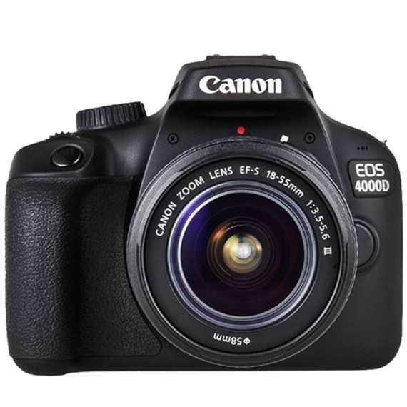 Appareil Photo Reflex CANON EOS 4000D + Objectif 18-55mm DC Noir