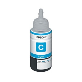 Bouteille d'encre adaptable EPSON 100ML / L800 - L200 / CYAN