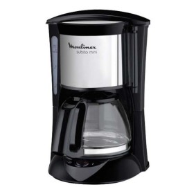 Cafetière MOULINEX 6 Tasses - 650 Watt - Noir/Inox (FG151825)