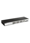 Switcheur  D-Link  24 ports 10/100/1000 Mbps POE + 4 ports SFP