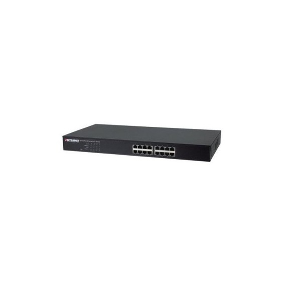 SWITCH INTELLINET POE+ FAST ETHERNET 16 PORTS