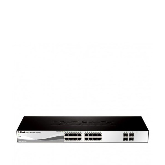 Switch D-Link 16-Port 10/100/1000 Base-T avec SFP Smart Switch