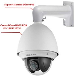 Caméra de Surveillance Speed Dôme HIKVISION DS-2AE4225T-D 2MP Turbo