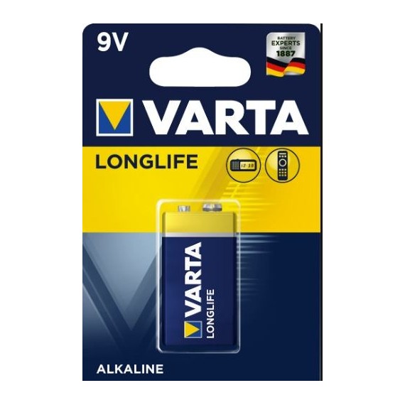 Varta pile Longlife Extra 9 Volt BP1