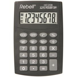 Calculatrice Rebell HC208 BX (RE-HC208 BX)