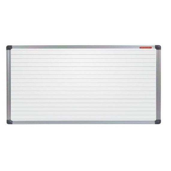 Tableau Blanc magnétique avec des lignes 180x100 (TML1810ALC)