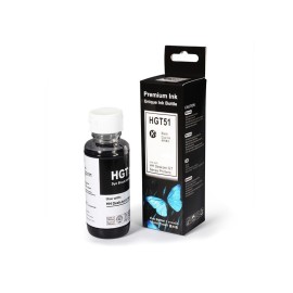 Bouteille d'encre Adaptable HP pour  Noir 100ML -GT51