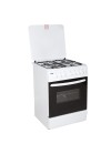 Cuisinière 4 Feux KLASS 60/60 Blanc + Rotis. Cuis. TG6640 - B