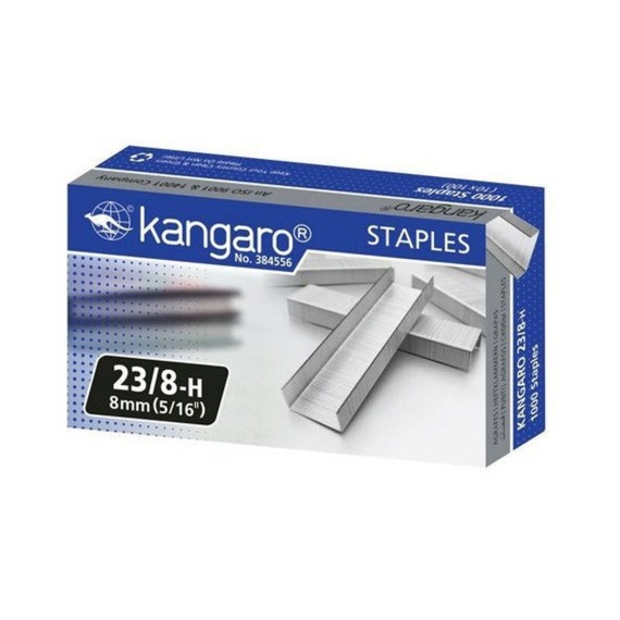 Agrafes  KANGARO 23/8 Ppaquet  de 1000 (000238)