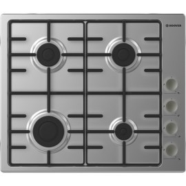 Plaque de Cuisson Encastrable HOOVER 4 Feux 60 cm - Inox (HHW6LMX)