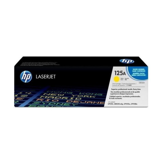 Toner Original HP 125A - Jaune