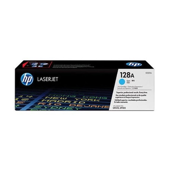 Toner LaserJet Original HP 128A - Cyan