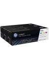 Pack de 3 Toners Original LaserJet HP 131A Couleur