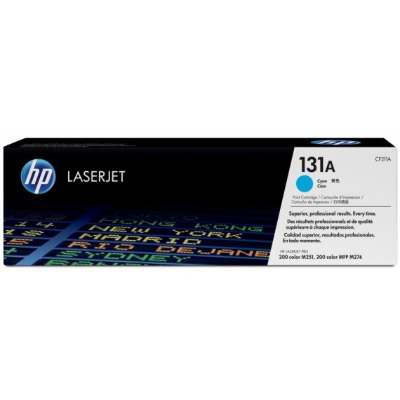 Toner Original LaserJet HP 131A - Cyan