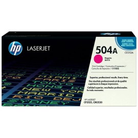 Toner Original HP LaserJet CE253A Pour HP 504A - Magenta