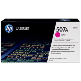 Toner Original HP LaserJet CE403A Pour HP 507A - Magenta