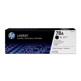 Pack de 2 Toners Original HP LaserJet CE278AD Pour HP 78A - Noir