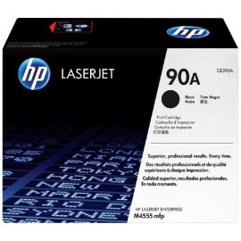 Toner Original HP LaserJet CE390A Pour HP 90A - Noir