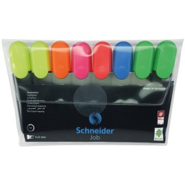 POCH/8 Surligneur Fluo SCHNEIDER JOB 150 Assortis