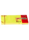 Bloc notes APLI 38x51 coul jaune (lot 36)