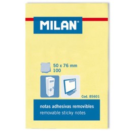 Stick Note  MILAN 50/ 76 Jaune Clair 100 F