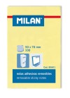 Notes Autocollantes MILAN 50x76 jaune 100 SHEETS