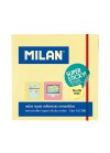 Notes Autocollantes MILAN 76x76 jaune fluo100 SHEETS